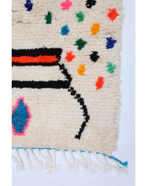 Alfombra bereber multicolor - 250x182cm