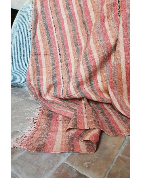 Plaid berbero antico marocchino multicolore