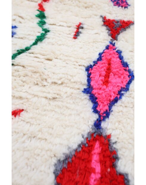 Mehrfarbiger Berberteppich - 245x206cm