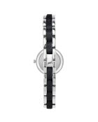 Elegante reloj Cassandra decorado con un diamante negro auténtico