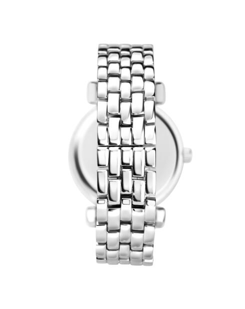 Montre élégante argentée