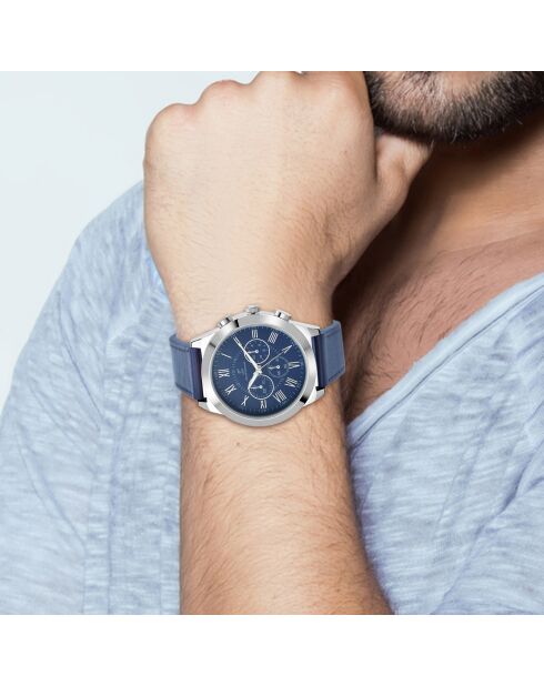 Orologio al quarzo da uomo di Pascal Szerman MH306 blu