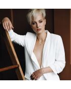 Parure en acier inoxydable B4199  doré/vert