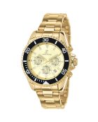 Montre homme quartz MH312 dorée