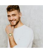 Montre homme quartz MH312 dorée