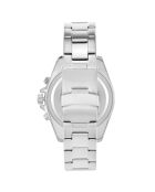 Montre homme quartz argenté/bleu