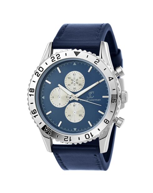 Orologio al quarzo da uomo di Pascal Szerman MH265 blu