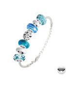 Bracelet en acier inoxydable charm et acier BEA0110 argenté