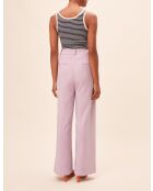Pantalon Julio mauve