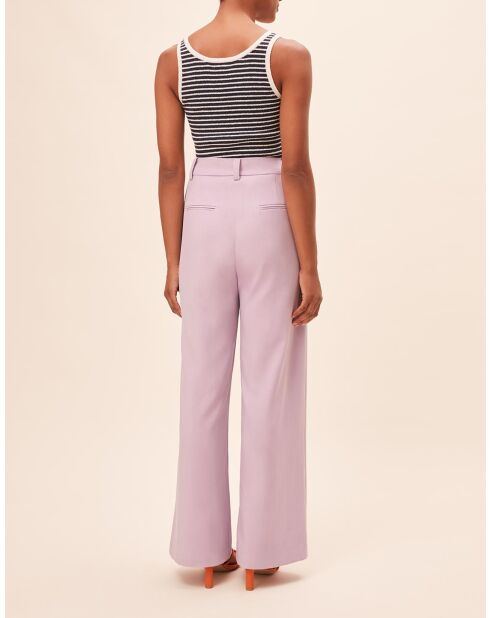 Pantalon Julio mauve