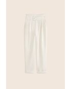 Pantalon Jumbo blanc cassé