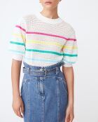 Cremefarbener Pridy-Pullover