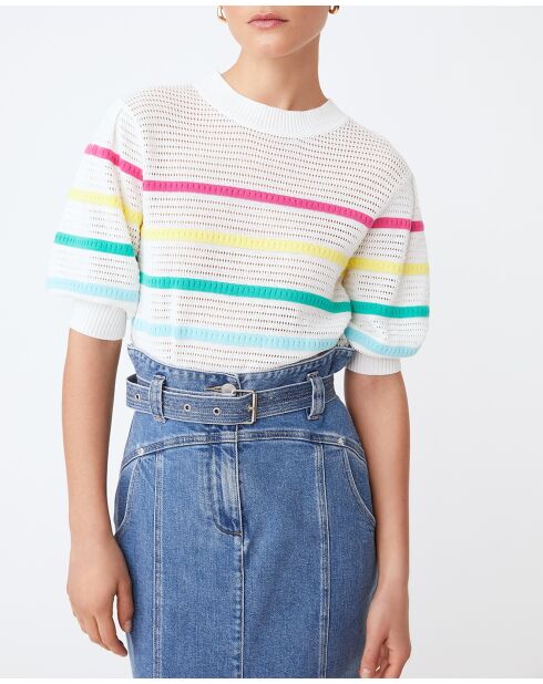 Cremefarbener Pridy-Pullover