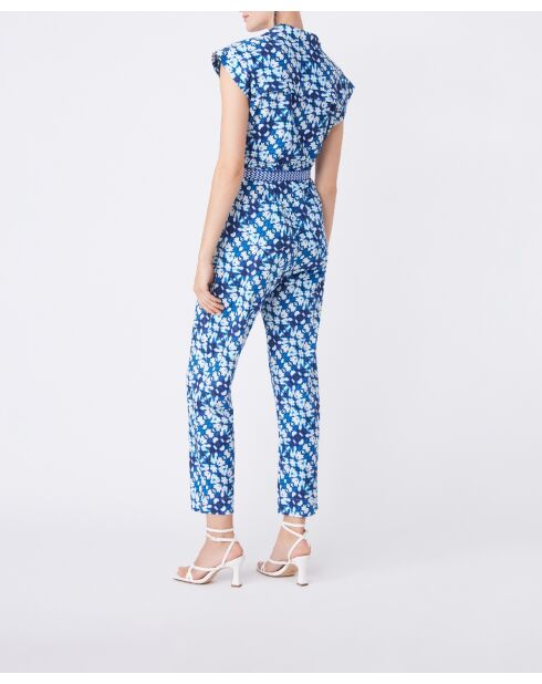 Talia blauwe jumpsuit