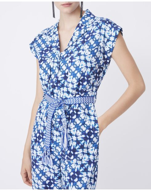 Talia blauwe jumpsuit