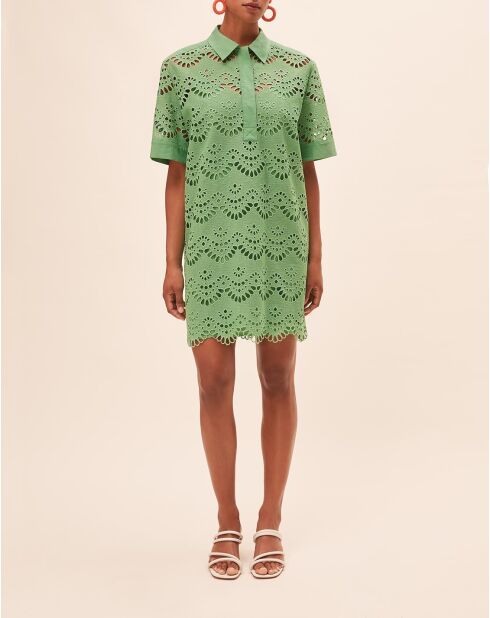 Vestido verde Carmen