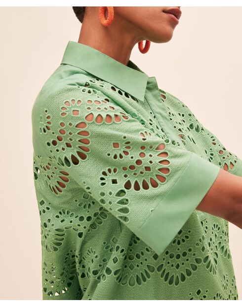 Vestido verde Carmen