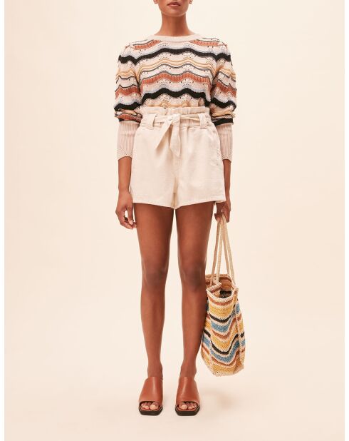 Terrakotta-Pullover Pherea