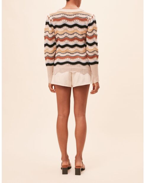 Terrakotta-Pullover Pherea