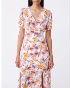 Vestido Caitlin malva