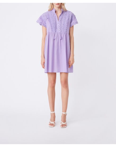 Abito Chadia color malva