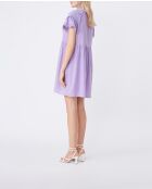 Malvenfarbenes Chadia-Kleid