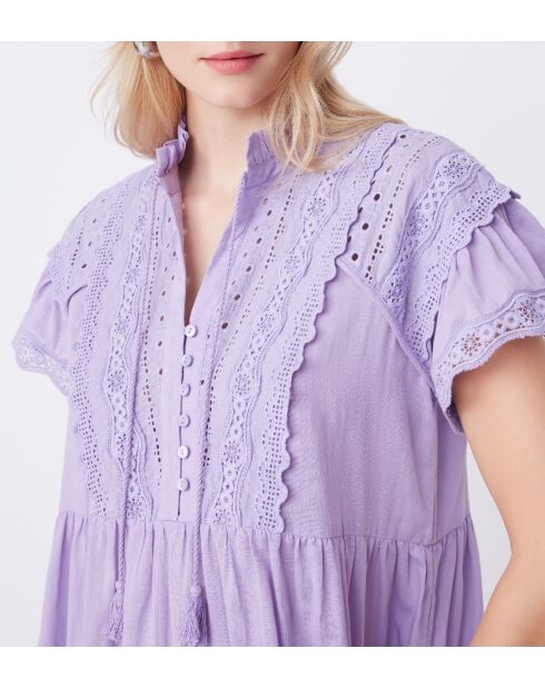 Abito Chadia color malva