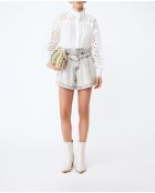 Cremefarbenes Leone-Hemd