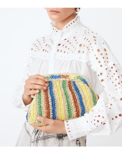 Overhemd Leone in gebroken wit