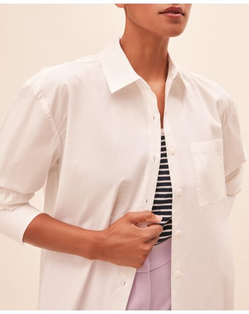 Chemise Louise blanc cassé