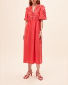 Vestido Cedra geranium