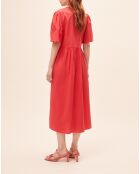 Vestido Cedra geranium