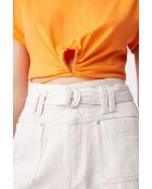 Jeans Romeo blanc cassé