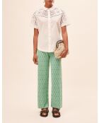 Lanna hemd in gebroken wit