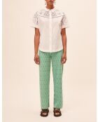 Lanna hemd in gebroken wit