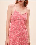 Koraalkleurige jurk Clarita