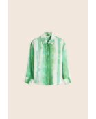Camicia verde Lyric