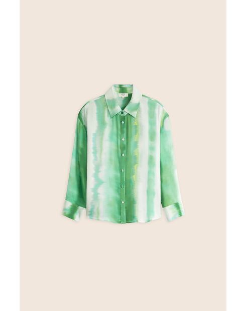 Camicia verde Lyric