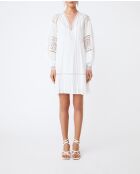 Vestido Chloe blanquecino