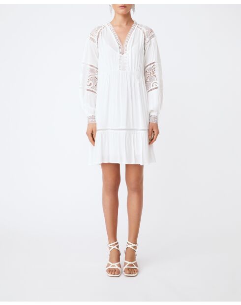 Vestido Chloe blanquecino