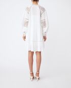 Vestido Chloe blanquecino