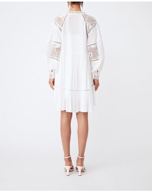 Vestido Chloe blanquecino