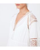 Vestido Chloe blanquecino