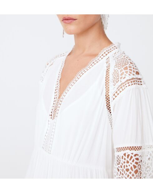 Vestido Chloe blanquecino