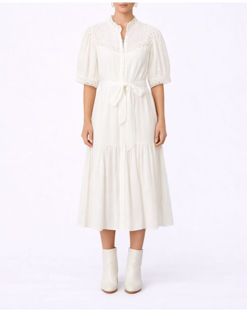 Cremefarbenes Cora-Kleid