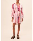 Fuchsia jurk van Cemon