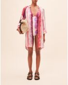 Fuchsia jurk van Cemon