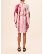 Fuchsia jurk van Cemon