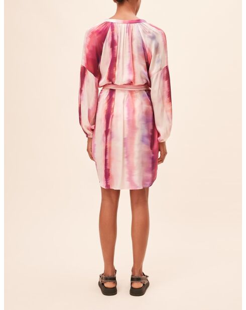 Fuchsia jurk van Cemon