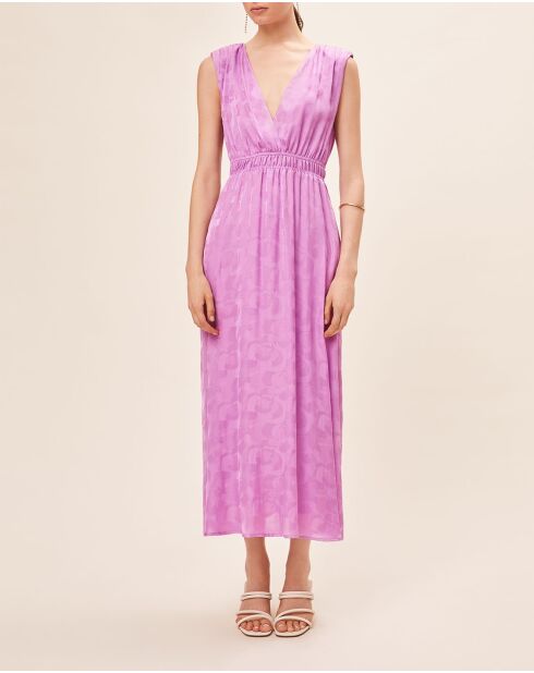 Cyrus malvenfarbenes Kleid